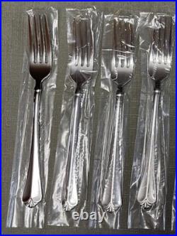 20-Oneida Juilliard Stainless Steel Flatware 20 Piece Set NEW