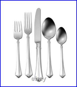 20-Oneida Juilliard Stainless Steel Flatware 20 Piece Set NEW