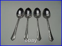 20 Piece Set Oneida Cube Stamp JUILLIARD Stainless Flatware Pre-Owned