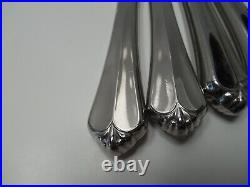 20 Piece Set Oneida Cube Stamp JUILLIARD Stainless Flatware Pre-Owned