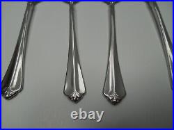 20 Piece Set Oneida Cube Stamp JUILLIARD Stainless Flatware Pre-Owned