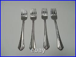 20 Piece Set Oneida Cube Stamp JUILLIARD Stainless Flatware Pre-Owned