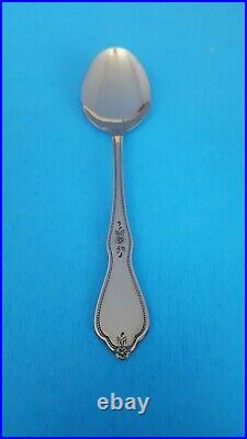 20 Pieces Oneida Morning Blossom Profile Stainless Flatware Burnished Handles