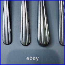 20 pc Oneida TENNYSON Community Flatware Frosted 4 person Place settings of 5