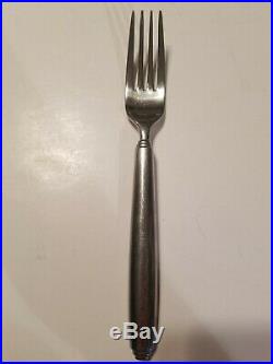21 pcs Oneida OBELUS Dinner Fork Salad Knives Spoon Teaspoon Stainless Flatware