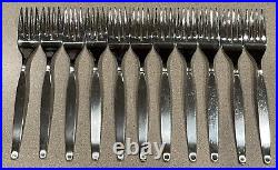 24 PC Oneida Stainless Flatware Silverware FORKS