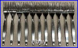 24 PC Oneida Stainless Flatware Silverware FORKS