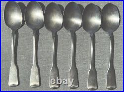 24 Pc Set Oneida American Colonial Heirloom Cube Stainless Flatware Silverware