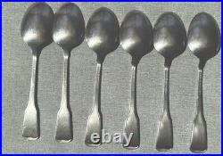 24 Pc Set Oneida American Colonial Heirloom Cube Stainless Flatware Silverware