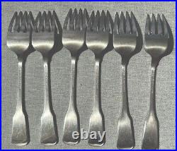 24 Pc Set Oneida American Colonial Heirloom Cube Stainless Flatware Silverware