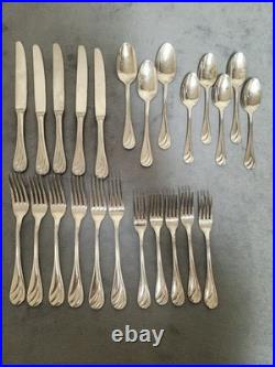 24pc Oneida TORINO Stainless 18/10 Flatware