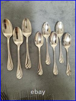 24pc Oneida TORINO Stainless 18/10 Flatware