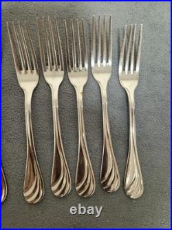 24pc Oneida TORINO Stainless 18/10 Flatware