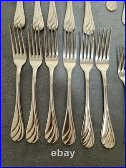 24pc Oneida TORINO Stainless 18/10 Flatware
