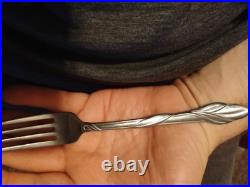 26 Pcs Oneida Eden USA Stainless Flatware Glossy Used Condition