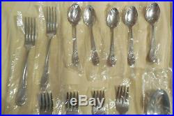 26 Pieces in the Calla Lily Pattern Oneida Deluxe Stainless Flatware Unused