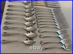 27 PC Oneida Deluxe Rushmore Stainless Flatware Forks Spoons Knives