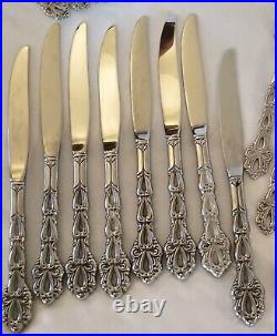 27 Pieces Oneida Community Stainless CHANDELIER Flatware