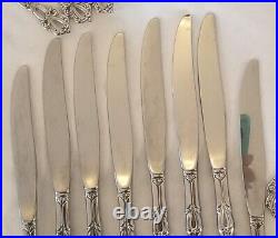 27 Pieces Oneida Community Stainless CHANDELIER Flatware