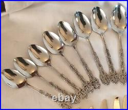 27 Pieces Oneida Community Stainless CHANDELIER Flatware