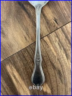 27 pc. Oneida MORNING BLOSSOM Stainless Knives Forks Spoon Service For 4 + Extra