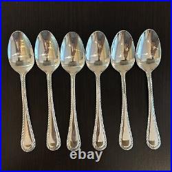 29 Oneida BELMONT Lyons Stainless Steel Silverware Flatware Rope Edge Nautical