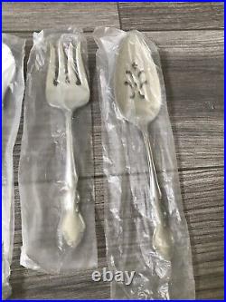 30 Pc ONEIDA Dover Heirloom Stainless Flatware 5 Pc Place Setting & Hostess Set