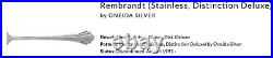 30pc Rembrandt (Stainless, Distinction Deluxe) by Oneida Silver