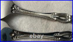 31 PCS Oneida Community CHANDELIER Stainless 6 Settings Dinner Knives Forks Spn