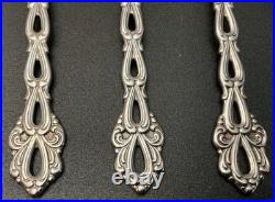 31 PCS Oneida Community CHANDELIER Stainless 6 Settings Dinner Knives Forks Spn