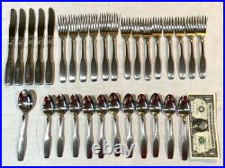 31 x Vintage Oneida COMMUNITY USA Paul Revere Stainless Steel Flatware Lot
