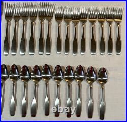 31 x Vintage Oneida COMMUNITY USA Paul Revere Stainless Steel Flatware Lot
