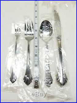 32 New Distinction Deluxe Oneida Stainless Flatware Rembrandtforks Spoons Knifes