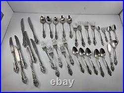 32 PCs Oneida Michelangelo Stainless Flatware Plus Another