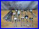 32 Pc Set Oneida Community Stainless Flatware CHANDELIER Serving More E1