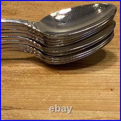 32 Pcs Oneida Cube Dover Stainless Flatware Heirloom Dinner Fork Spoon Serving