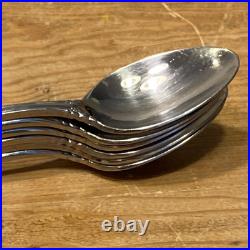 32 Pcs Oneida Cube Dover Stainless Flatware Heirloom Dinner Fork Spoon Serving