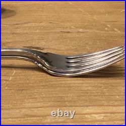 32 Pcs Oneida Cube Dover Stainless Flatware Heirloom Dinner Fork Spoon Serving