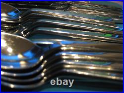32 Pieces Crate & Barrel Techny Made By Oneida 18/10 Stainless