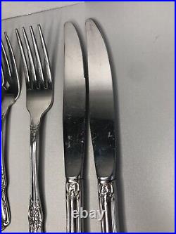 37 Piece Set Lot Oneida Kennett Square Distinction Deluxe Stainless HH Flatware