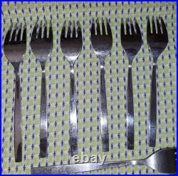 37 pcs Oneida Wm Rogers Premier SPANADA Stainless USA Flatware 6+ PLACE SETTINGS