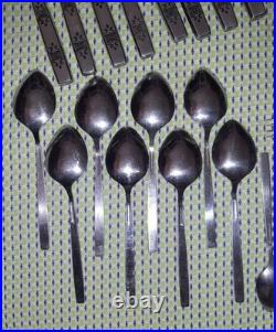 37 pcs Oneida Wm Rogers Premier SPANADA Stainless USA Flatware 6+ PLACE SETTINGS