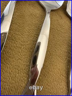 (4) Teaspoons ONEIDA USA TORSADE Stainless Flatware Glossy