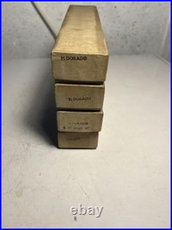 4 Vintage Oneida El Dorado Stainless Flatware 4 Pc Plate Sets New NIB Fork Spoon