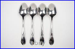 4 x Oneida Deluxe Calla Lily Stainless Teaspoons 6