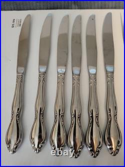 40 Pc Set ONEIDA Deluxe Strathmore Heritage Stainless Flatware Service For 6