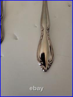 40 Pc Set ONEIDA Deluxe Strathmore Heritage Stainless Flatware Service For 6