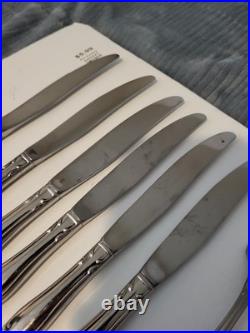 40 Pc Set ONEIDA Deluxe Strathmore Heritage Stainless Flatware Service For 6
