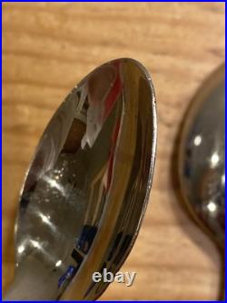 40 Pc Set Oneida Act 1 Cube Stainless Flatware Silverware Glossy Service For 8