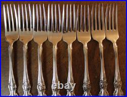 40 Pce Oneida Community Stainless Steel Flatware Louisiana Forks Spoons Knives